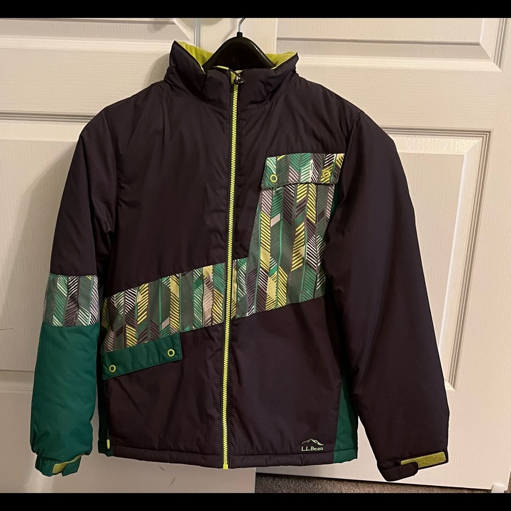 L L Bean boys winter jacket, like new, gently used